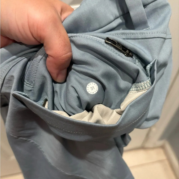 Lululemon ABC Pant Slim Swift Cotton Blue Cast Light Blue - Picture 8 of 8